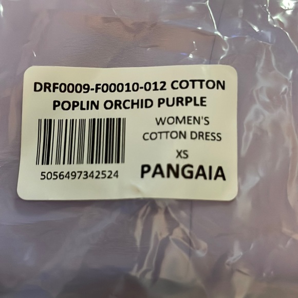 NWT Pangaia cotton poplin dress - Picture 5 of 5
